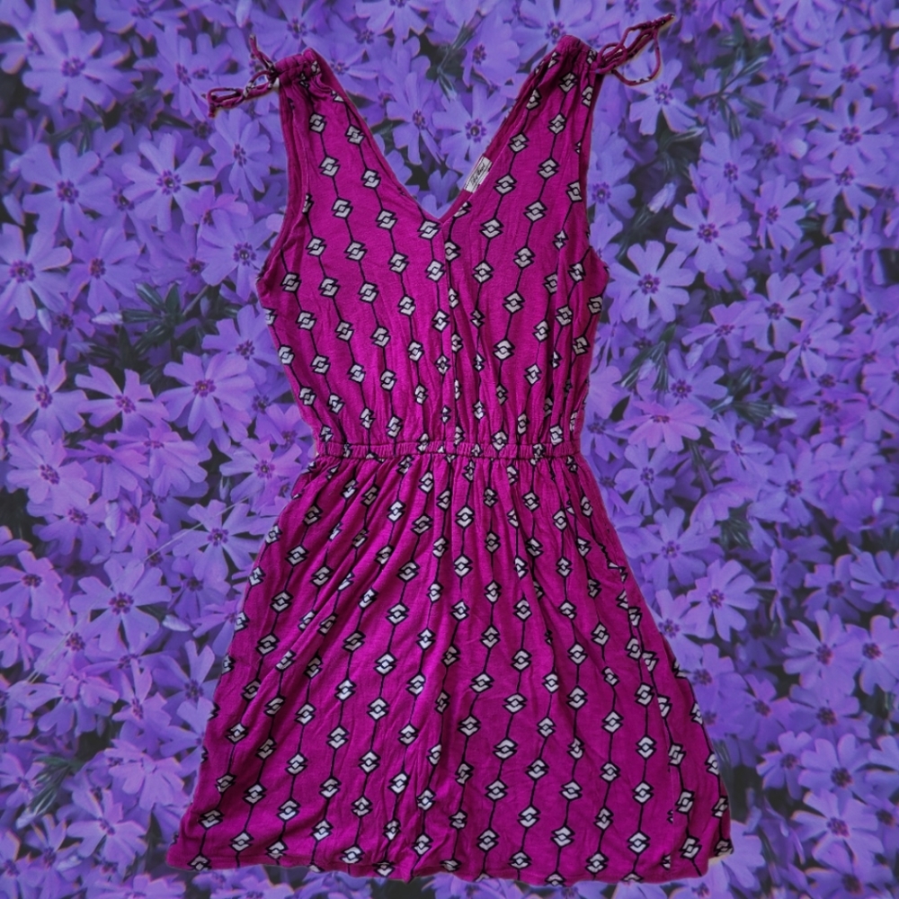 Lucky Brand Dress Size Small Magenta